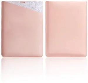 WALNEW 13.5" Sleeve for 13.5 Inch Microsoft Surface Laptop 5/4/3/2/1(2022/2021/2019/2018/2017 Released) Protective Soft Sleeve Case Cover Bag with Safe Interior and Exterior Mouse Pad, Pink