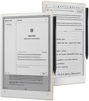 iFLYTEK AINOTE 2  The Worlds Thinnest 4.2mm Paper Tablet, 10.6" AI Note-Taking Device with Stylus, 16-Language Transcription, Google Play Compatibility for Meetings & Reading