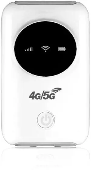 Mobile Router, 4G LTE 5G Hotspot 300Mbps Modem up to 10 Devices, SIM Slot, 3200MAh Battery, Portable Device for Travel, Business Trip, Outdoor