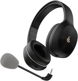 Edifier K750W Feedback Wireless Headset with Noise Cancelling Mic & Mic Mute, 55H Playtime, Stereo Sound, Lightweight for Learning & Work, Bluetooth 5.4 for PC/Call Center/Laptop - Black