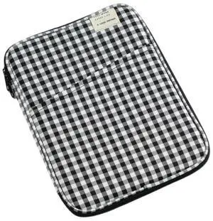 Donloise 11-13Inch Cute Puffy Laptop Sleeve Fairycore Carrying Laptop Bag Cover Kawaii Tablet Liner Pouch Cottagecore Office Accessories (13inch,Black)