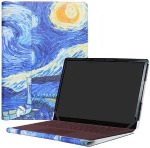 Alapmk Protective Case for Microsoft Surface Laptop 6 13.5 6rd Gen/Surface Laptop 5 13.5 & HP Pro x360 435 G10/ProBook x360 435 G9/ProBook x360 435 G8/ProBook x360 435 G7,Starry Night