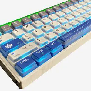 daixiahu Theme Keycap Nuclear Power Profile 140+ Key Transparent Sublimation PBT Keyboard Cap (GN-001)