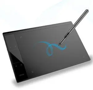 Graphic Drawing Tablet VEIKK A30 Writing Pen Tablet 10x6 Inch Tableta Grafica Digital Drawing Pad with Battery-Free Stylus and Touch Keys