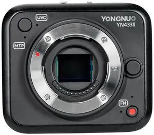 YONGNUO Upgraded YN433 II 4K Live Streaming Camera, Interchangeable M43 Micro Four Thirds Lens, Support Android System, for Panasonic LUMIX Professional Camera Lens