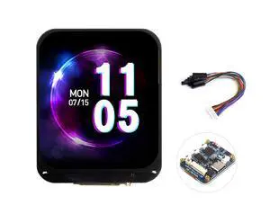 ESP32-S3 Development Board with 1.69inch IPS Display 240×280 Pixels 262K LCD,240MHz Dual-Core Processor, Accelerometer and Gyroscope Sensor, Support W-iF-i/Blue-Too th, Suitable for Various Scenarios