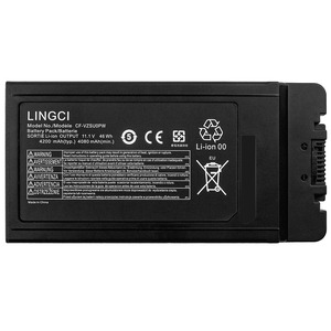 thumbnail interactive-video image 1 of OEM Panasonic Toughbook Battery (CF-54) – Long Life 4200mAh Li-Ion CF-VZSU0PW 1 of 3