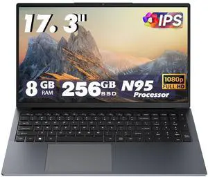17 Inch Laptop Computers,12th Generation Processor N95 4C 4T(3.4Ghz),8GB DDR4 RAM 256GB SSD,1080P Display,10000mAh Large Battery,Type-C(Data), WiFi5,BT,RJ45,Dual Stereo Speakers, Backlit Keyboard. 17 Inch Laptop Computers,12th Generation Processor N95 4C 4T(3.4Ghz),8GB DDR4 RAM 256GB SSD,1080P Display,10000mAh Large Battery,Type-C(Data), WiFi5,BT,RJ45,Dual Stereo Speakers, Backlit Keyboard.
