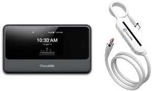 GlocalMe MeowGo G40Pro 4G Portable WiFi Hotspot and UniCord Charging Cable with 4G WiFi Mobile Hotspot