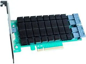 Highpoint Rocket 720L 16-Port 12Gb/s PCIe 3.0 x8 SAS/SATA HBA Controller