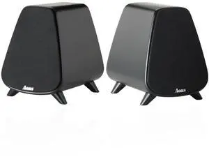 AORS AS31 Active Bookshelf Speakers  80W RMS 2-Way Stereo / 3 Long-Stroke Woofer & 20 mm Silk Dome Tweeter  Bluetooth 5.3, RCA + Optical Inputs, Sub-Out & Remote Control  WoodenBlack