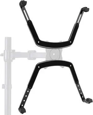 HUANUO Universal VESA Mount Adapter Kit, Non-VESA Adapter for 17 to 27 Inch Monitor Screens to 75x75 VESA Mount