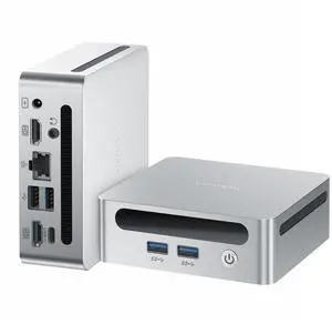 VALLYDOM NanoPRO Gaming Mini PC, Ryzen 7 5825U 16GB DDR4 (Max 32GB) 512GB SSD, Dual HDMI + Type C Triple 4K Display, WiFi 6, BT 5.2, 1GbE LAN, 4.3GHz 16-Core 16 MB Cache Mini Computer