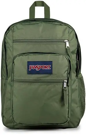 JanSport Laptop Backpack - Computer Bag with 2 Compartments, Ergonomic Shoulder Straps, 15 Laptop Sleeve, Haul Handle - Cargo Green