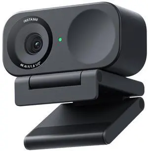 Insta360 Link 2C - 4K Webcam for PC/Mac, 1/2" Sensor, Auto Framing, HDR, AI Noise-Canceling Mic, Gesture Control for Streaming, Video Calls, Gaming, Works with Zoom, Teams, Black Insta360 Link 2C - 4K Webcam for PC/Mac, 1/2" Sensor, Auto Framing, HDR, AI Noise-Canceling Mic, Gesture Control for Streaming, Video Calls, Gaming, Works with Zoom, Teams, Black