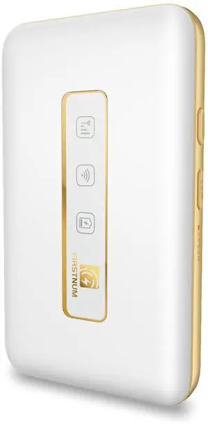 FIRSTNUM M5 Mobile Hotspot, Portable WiFi Hotspot for Travel in 160+ Countries, Connect Up to10 Devices, No SIM Card Required and No Contract eSIM Hotspot, Portable Hotspot with 1GB Free Data Monthly