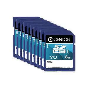 Centon MP SD, UHS Class 1 (U1),8GB 10 Pack