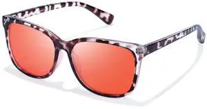 SODQW Gaming Blue Light Blocking Glasses for Men Women Reduce Eyestrain Orange Aviator Eyeglasses for Computer TV