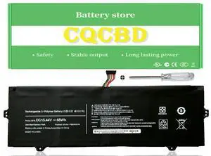 CQCBD AA-PBMN4VN Battery for Samsung Galaxy Book Pro 360 15 NP950XDB NP950QDB NP950XDB-KA NP950XDB-KB NP950XDB-KC NP950QDB-KB1U (15.44V 4340mAh/68Wh)