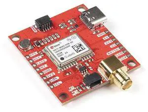 SparkFun GPS Breakout - NEO-M9N, SMA (Qwiic) - GPS Board w/Equally Impressive Configuration Options - Time-to-First-Fix: Cold: 24s Hot: 2s - Max Altitude: 80,000m - 4 Concurrent GNSS