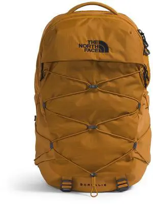 THE NORTH FACE Borealis Commuter Laptop Backpack | Water Repellent Finish, 16" Laptop Sleeve, Large Main Compartment for Everyday Carry, Timber Tan/TNF Black, One Size