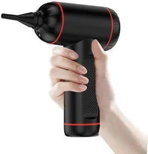 Powerful Cordless Air Duster with Strong Blowing, Portable & Rechargeable, for Computer/Laptop/Car/Camera Cleaning