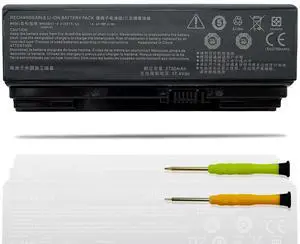 NH50BAT-4 Laptop Battery Replacement for PROSTAR Clevo NH50RA NH55RCQ NH50ED NH70RAQ NH57RA NH57RC HASEE Thunderobot 911ME CT7NA G7-CT7NK G8-CT7NT Z7-CT7VH Gigabyte A5 X1 41 Wh 2750 mAh 14.6 V