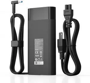 200W Laptop Charger for HP OMEN 15 17 Victus Gaming Notebook, ZBook 15 17 Studio G3 G4 G5 G6, Pavilion 17 15, TPN-DA10 TPN-CA11 19.5V 10.3A Power Adapter Cord