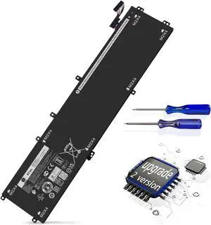 SNSYIY 97Wh 6GTPY Battery for Dell XPS 15 9560 9570 9550 7590 P56F001 Precision 5520 M5520 M5530 M5540 5510 M5510 & Vostro 7500 7590 Replacement for 5XJ28 GPM03 5041C 05041C 5D91C 1P6KD 4GVGH P56F