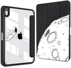 CISSOOK Compatible with iPad (A16) 11th Generation Case 11 Inch 2025 Release, for iPad 10th Generation 10.9 Inch 2022, Protective Shell with Pencil Holder, Astronaut