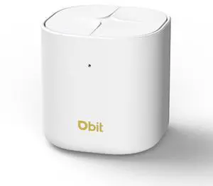 DBIT AX1800 WiFi 6 Whole Home Mesh Wi-Fi System, Dual-Band Coverage up to 2,100 sq. ft. and 150 Devices, Standalone Router or Mesh Add-On Node, 2 Gigabit Ports per Unit, Easy Setup (D-MAX5, 1-Pack)