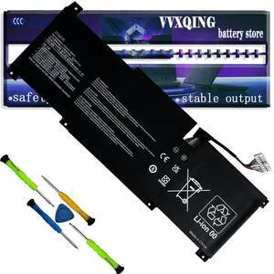 VVXQING BTY-M491 Laptop Battery Replacement for MSI Modern 15 A10M A10M-028DE A10RAS A10RB A10RD A11M A11SB A4M A4MW Summit B15 A11M Stealth 15M 11.4V 52.4Wh -cn0012dx