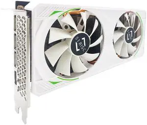 51RISC RTX 3070 Graphics Card, 8GB GDDR6 White Edition PCIe 4.0 256-bit HDMI 2.1 DisplayPort 1.4a Dual Fan Cooling Protective Backplate (RTX 3070 8GB)