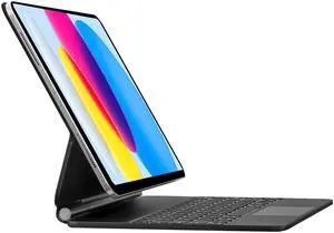 Magic Keyboard Case for iPad 11th(A16,2025)/10th Generation 2022 10.9",Magnetic Floating Cantilever Stand,10th/11th Gen iPad Case with Keyboard, Built-in Multi-Touch Trackpad,Auto Sleep/Wake, Backlit