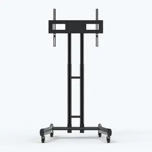 A-TO-Z SUPPLY 289-FP1000 Adjustable-Height Rolling TV Stand