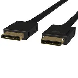 LINKUP - OCuLink PCIe Gen 4 SFF-8611 4i to OCuLink SFF-8611 SSD Data Active Cable w/Nylon Cable Jacket 25cm LINKUP - OCuLink PCIe Gen 4 SFF-8611 4i to OCuLink SFF-8611 SSD Data Active Cable w/Nylon Cable Jacket 25cm
