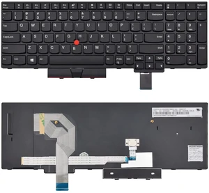 SUNMALL Replacement Keyboard Compatible with Lenovo IBM ThinkPad P51S P52S T570 T580 P/N: 01HX259 01HX219 SN20P41521 with Frame and Trackpoint(Non-Backlit) SUNMALL Replacement Keyboard Compatible with Lenovo IBM ThinkPad P51S P52S T570 T580 P/N: 01HX259 01HX219 SN20P41521 with Frame and Trackpoint(Non-Backlit)