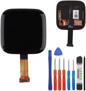 E-yiiviil LCD Digital Display Compatible with Fitbit Versa 2 LCD Display Touch Screen Digital Assembly with Tools E-yiiviil LCD Digital Display Compatible with Fitbit Versa 2 LCD Display Touch Screen Digital Assembly with Tools