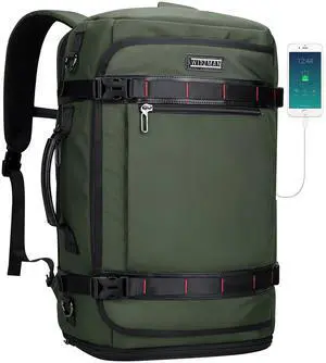 WITZMAN Travel Backpack for Men 35L Carry-on Laptop Backpack Luggage Fit 16 inch TSA Friendly Flight Approved with Shoe Compartment for AirplanesB718 Army Green WITZMAN Travel Backpack for Men 35L Carry-on Laptop Backpack Luggage Fit 16 inch TSA Friendly Flight Approved with Shoe Compartment for AirplanesB718 Army Green