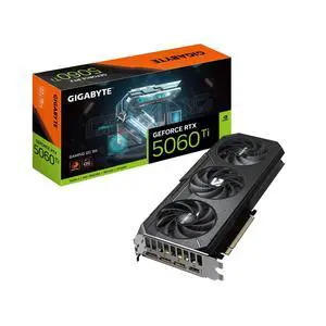 GIGABYTE GeForce RTX 5060 Ti Gaming OC 8G Graphics Card, 8GB 128-bit GDDR7, PCIe 5.0, WINDFORCE Cooling System, GV-N506TGAMING OC-8GD Video Card GIGABYTE GeForce RTX 5060 Ti Gaming OC 8G Graphics Card, 8GB 128-bit GDDR7, PCIe 5.0, WINDFORCE Cooling System, GV-N506TGAMING OC-8GD Video Card