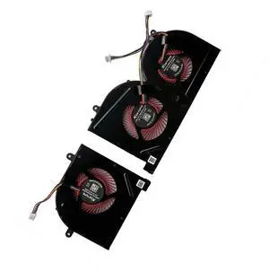 Siakoocty CPU+GPU Cooling Fan for MSI GS63 GS63VR 6RF 6RF-001US 7RF 7RF-212UK GS73 GS73VR 6RF 6RF-005CA 7RF 7RE-004CN 7RG 7RG-026RU 7RG-039NL MS-16K2 MS-17B MS-17B1 BS5005HS-U2F1 BS5005HS-U2L1 Siakoocty CPU+GPU Cooling Fan for MSI GS63 GS63VR 6RF 6RF-001US 7RF 7RF-212UK GS73 GS73VR 6RF 6RF-005CA 7RF 7RE-004CN 7RG 7RG-026RU 7RG-039NL MS-16K2 MS-17B MS-17B1 BS5005HS-U2F1 BS5005HS-U2L1