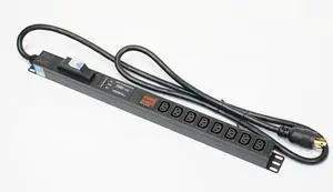 Cryptocurrency Mining PDU Metered 208/240V 30A, L6-30P Plug, 8 C13 Outlets, 6ft Cord, Overload Protection, 7.2kw Cryptocurrency Mining PDU Metered 208/240V 30A, L6-30P Plug, 8 C13 Outlets, 6ft Cord, Overload Protection, 7.2kw