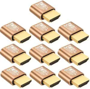 4K hdmi Dummy Plug - Display to hdmi Adapter, Luna Display Virtual Window for Home-edid Emulator-Dummy, displayport Headless dummie dongle120Hz (NEW-4K60Hz(default2160P@60Hz 10P-jin) 4K hdmi Dummy Plug - Display to hdmi Adapter, Luna Display Virtual Window for Home-edid Emulator-Dummy, displayport Headless dummie dongle120Hz (NEW-4K60Hz(default2160P@60Hz 10P-jin)