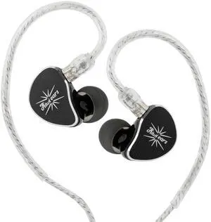 HIFIXAUDIO Kiwi Ears Belle in-Ear Monitor, 10mm DLC Diaphragm Driver Earphone, HiFi Wired Earbuds with Detachable Silver-Plated 2-Pin Cable for Audiophile Gaming (Without Mic, Black) HIFIXAUDIO Kiwi Ears Belle in-Ear Monitor, 10mm DLC Diaphragm Driver Earphone, HiFi Wired Earbuds with Detachable Silver-Plated 2-Pin Cable for Audiophile Gaming (Without Mic, Black)
