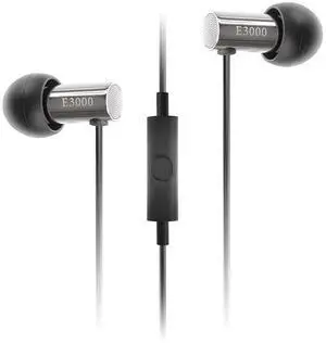 Final FI-E3DSSC in Ear Isolating Earphones with Smartphone Controls and Microphone - Chrome/Black Final FI-E3DSSC in Ear Isolating Earphones with Smartphone Controls and Microphone - Chrome/Black