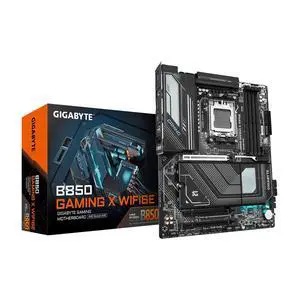 GIGABYTE B850 Gaming X WIFI6E AMD AM5 ATX Motherboard, Support AMD Ryzen 9000/8000/7000 Series, DDR5, 12+2+2 Power Phase, 3X M.2, PCIe 5.0, USB-C, WIFI6E, 2.5GbE LAN, EZ-Latch, 5-Year Warra GIGABYTE B850 Gaming X WIFI6E AMD AM5 ATX Motherboard, Support AMD Ryzen 9000/8000/7000 Series, DDR5, 12+2+2 Power Phase, 3X M.2, PCIe 5.0, USB-C, WIFI6E, 2.5GbE LAN, EZ-Latch, 5-Year Warra
