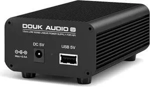 DoukAudio D2 Linear Power Supply 5V: 15W Low Noise Regulated PSU for DAC Preamp Streamer with Toroidal Transformer CLC Filter HiFi Desktop Audio System DoukAudio D2 Linear Power Supply 5V: 15W Low Noise Regulated PSU for DAC Preamp Streamer with Toroidal Transformer CLC Filter HiFi Desktop Audio System