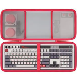 co2CREA Hard Travel Case Compatible with 8BitDo Retro 108 Mechanical Keyboard 108 Keys and Integrated Numpad co2CREA Hard Travel Case Compatible with 8BitDo Retro 108 Mechanical Keyboard 108 Keys and Integrated Numpad