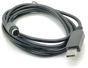 RIKYJIC FT232RL USB Male to Mini Din 6-Pin Male Round Head Cable for Schneider Sepam RS232 Communication (3 Meter) RIKYJIC FT232RL USB Male to Mini Din 6-Pin Male Round Head Cable for Schneider Sepam RS232 Communication (3 Meter)