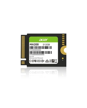 Acer MA200 M.2 2230 SSD NVMe 512GB, PCIe Gen 4, Read Speeds Up to 5200 MB/s, Great for Steam Deck, Asus ROG Ally, Microsoft Surface Handheld Gaming Devices Storage Expansion - BL.9BWWA.1 Acer MA200 M.2 2230 SSD NVMe 512GB, PCIe Gen 4, Read Speeds Up to 5200 MB/s, Great for Steam Deck, Asus ROG Ally, Microsoft Surface Handheld Gaming Devices Storage Expansion - BL.9BWWA.1